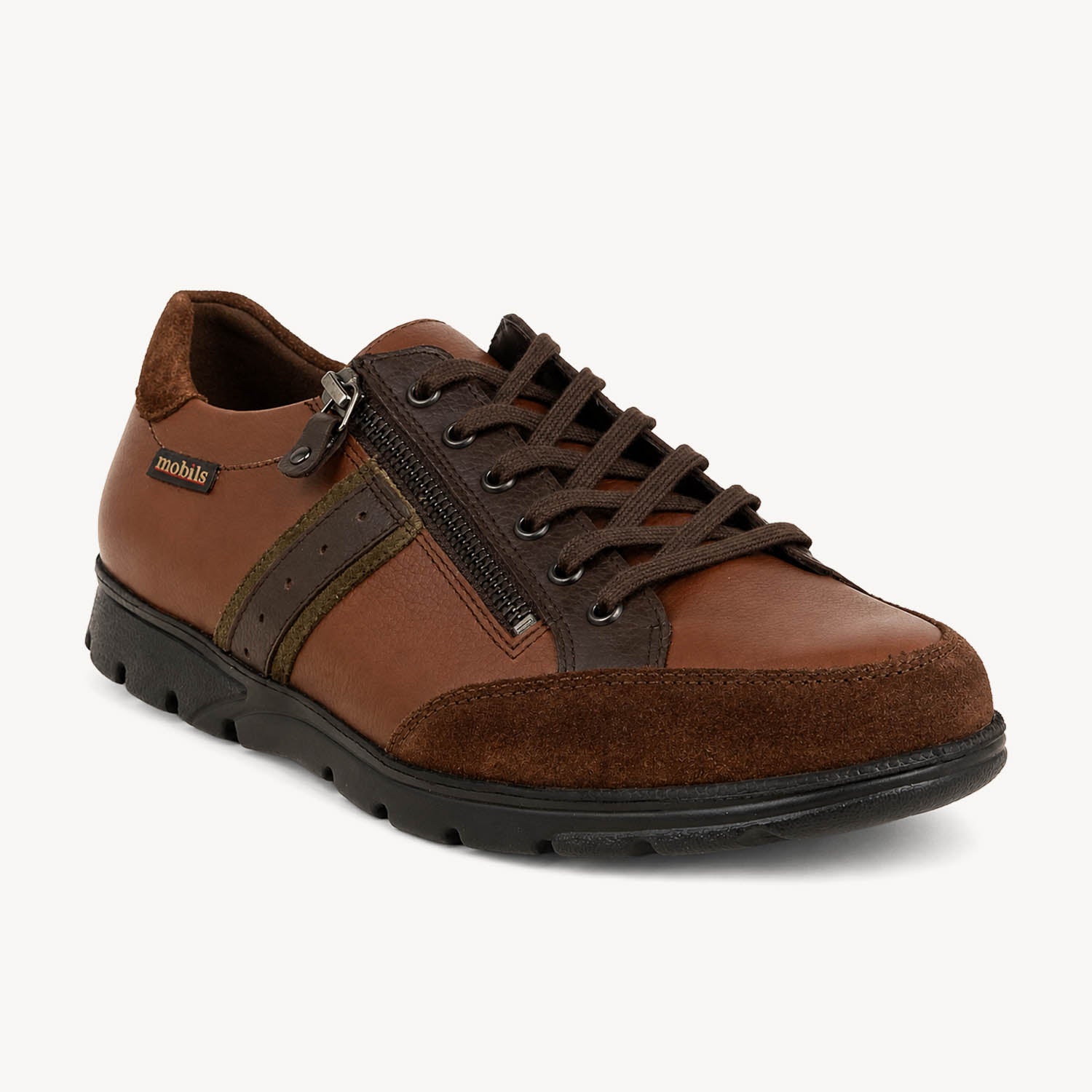 Baskets Homme MEPHISTO KRISTOF Marron