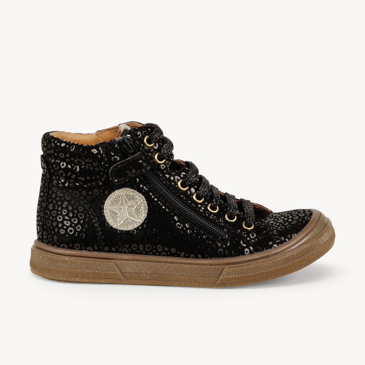 Chaussures montantes Enfant BOPY VELVETA Noir