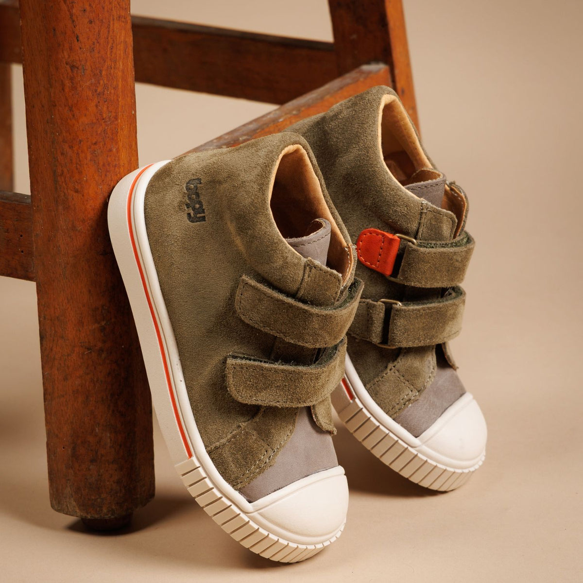 Chaussures montantes VOLEXOR 2 BOPY Enfant Kaki