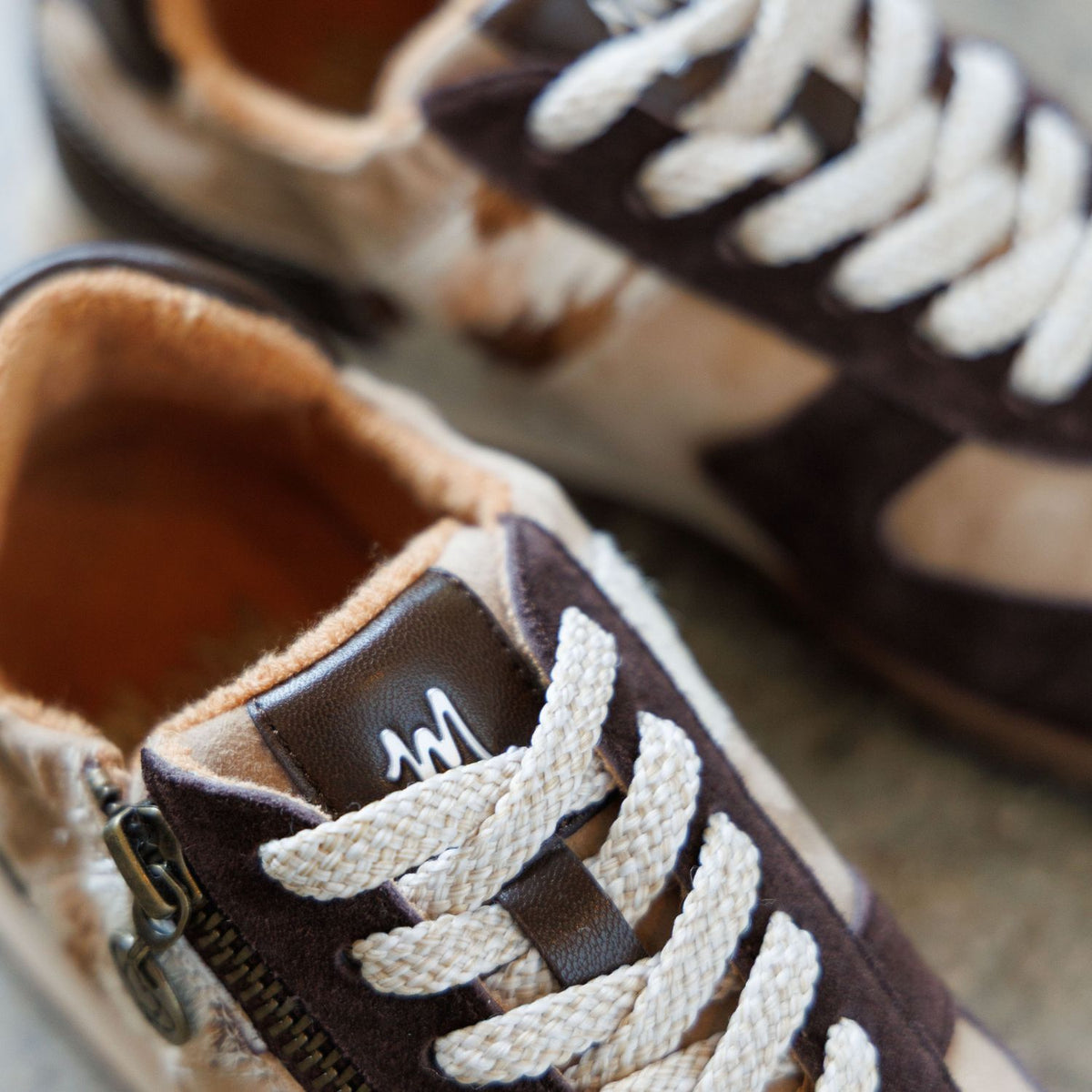 Baskets DANDIN MAM'ZELLE Femme Marron