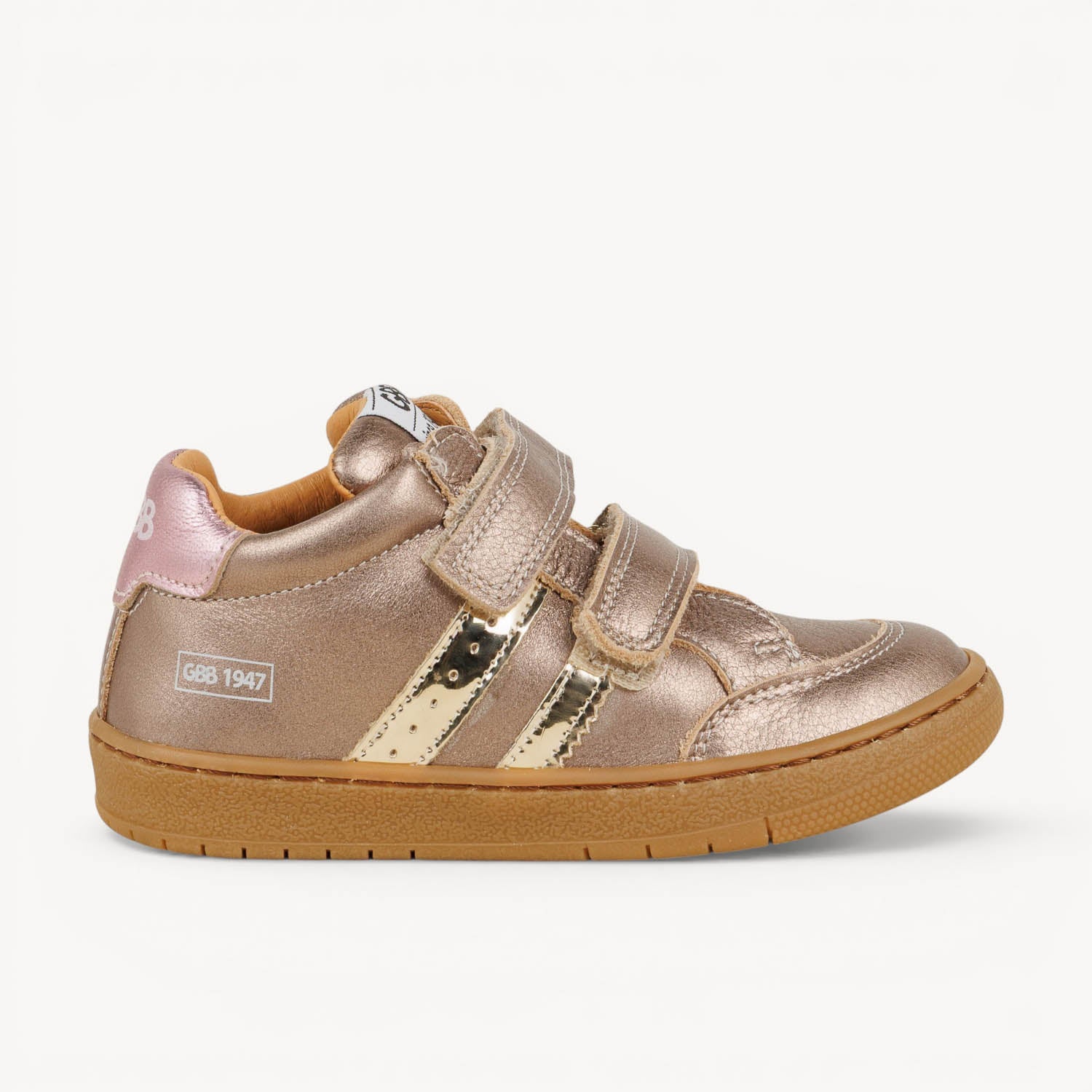 Baskets Enfant GBB A0351  - AMUSANT TWIST Or/Bronze