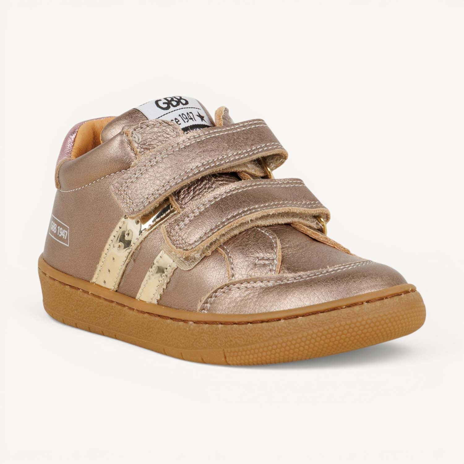 Baskets Enfant GBB A0351  - AMUSANT TWIST Or/Bronze
