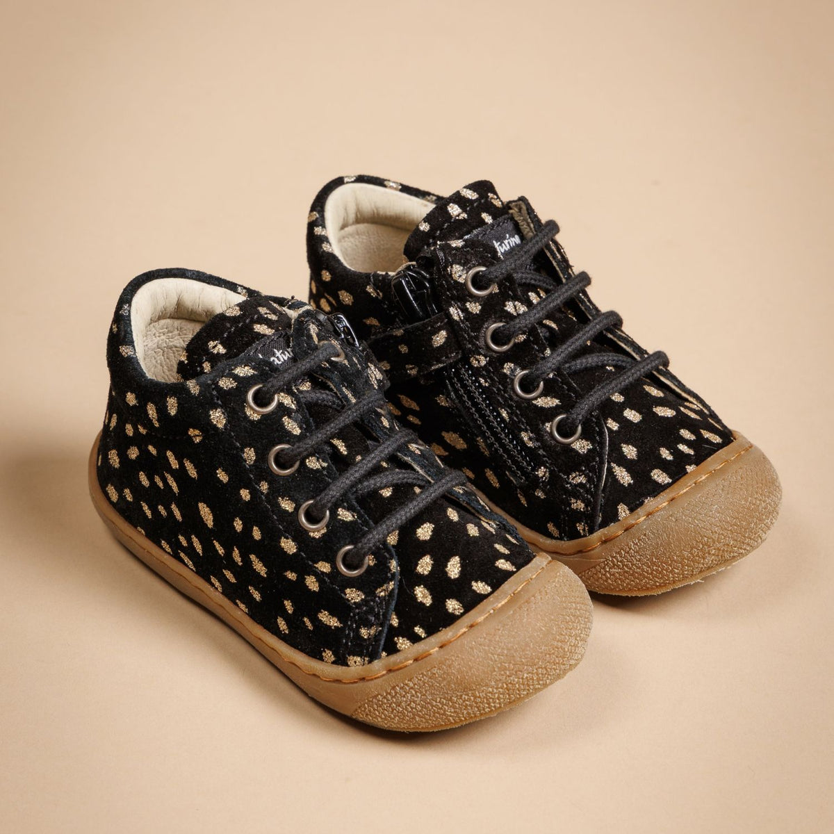 Chaussures montantes COCOON ZIP NATURINO Enfant Noir