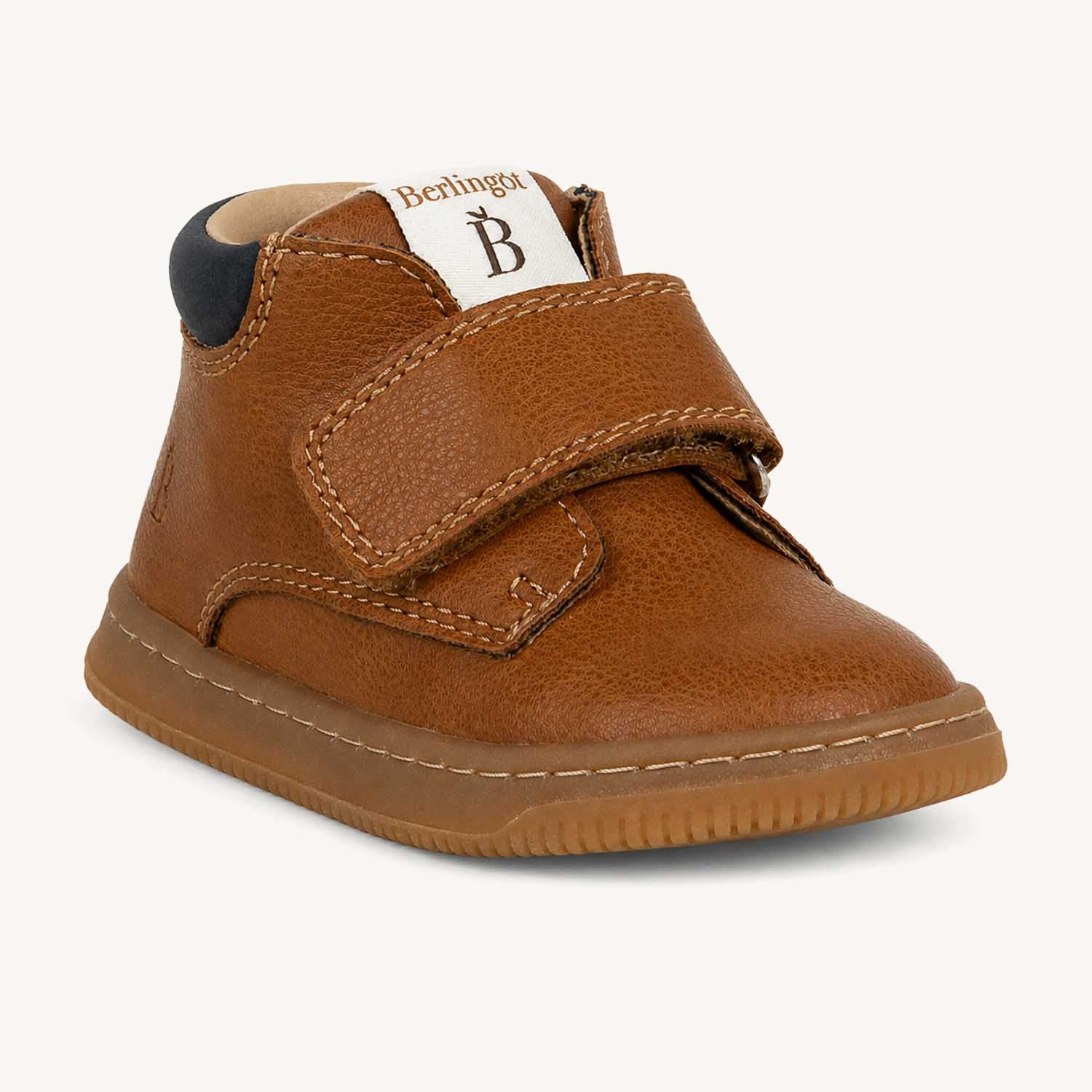 Chaussures montantes Enfant BERLINGOT BY SHOOPOM  Camel