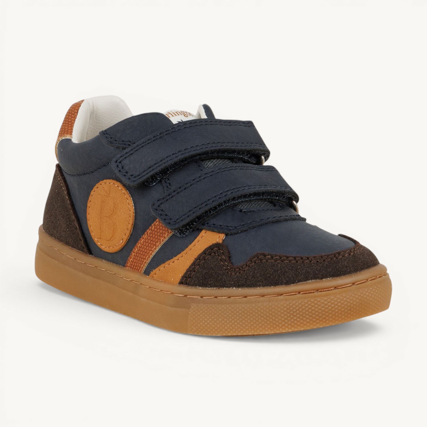 Baskets Enfant BERLINGOT BY SHOOPOM MIKY EASY BOY Bleu