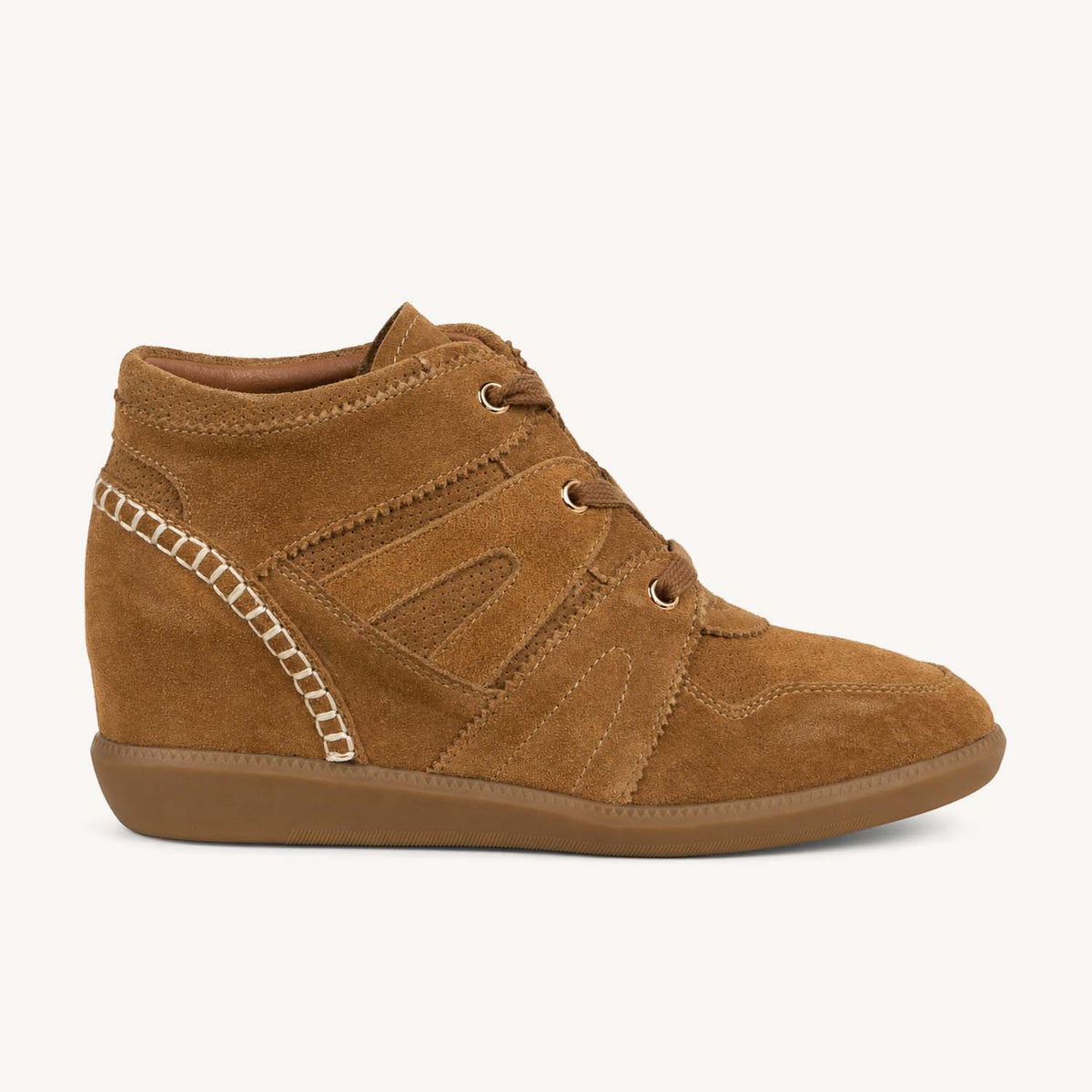 Baskets Femme REGARD MONACO Camel