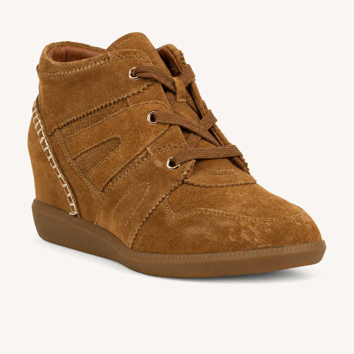Baskets Femme REGARD MONACO Camel