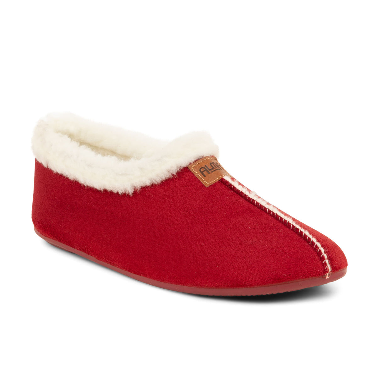 Chaussons Femme ALMA MESURE Rouge