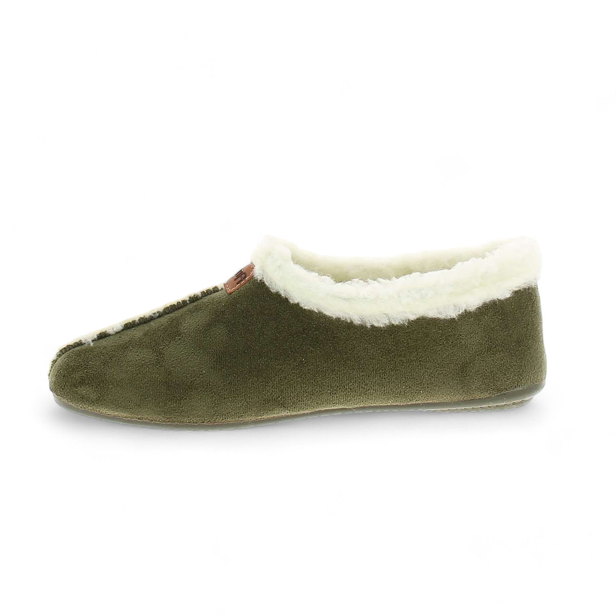Chaussons Femme ALMA MESURE Kaki