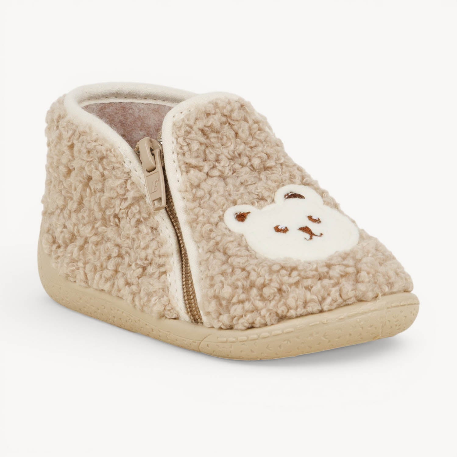 Chaussons Enfant BOSSI BEARBOUCLE Beige