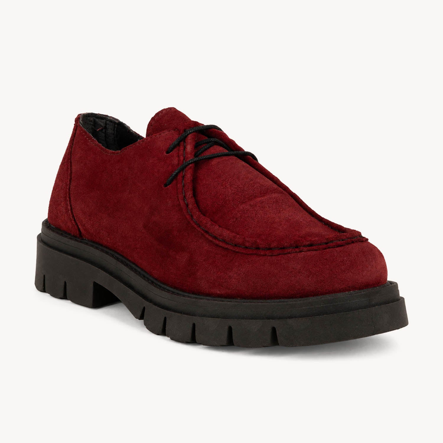 Derbies Femme ELUE PAR NOUS BIEL Rouge