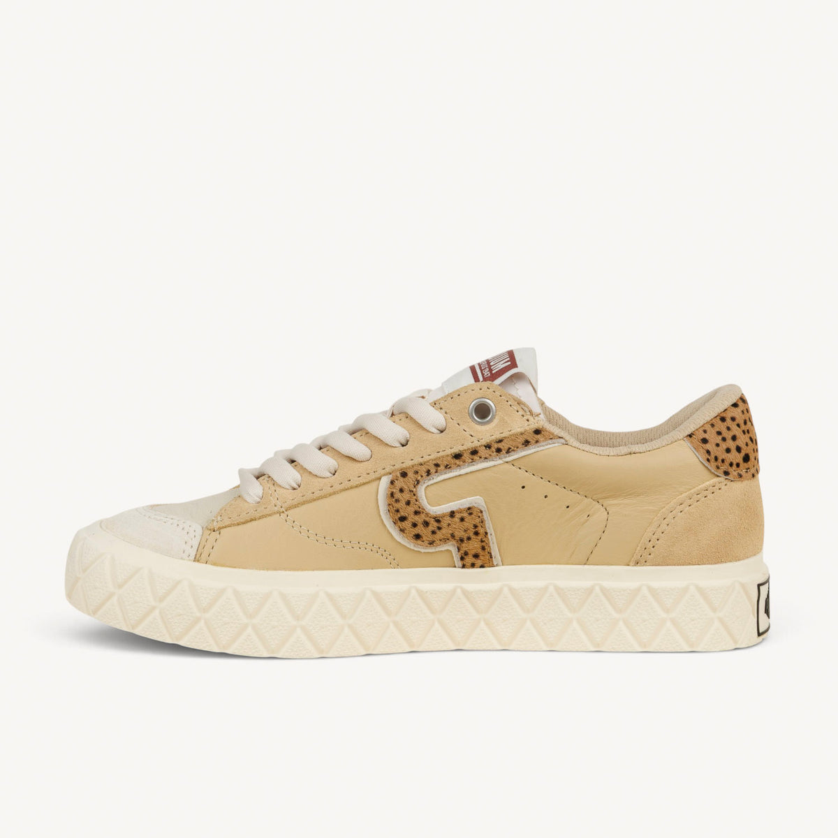 Baskets Femme PALLADIUM ACE LO MIX LTH Beige
