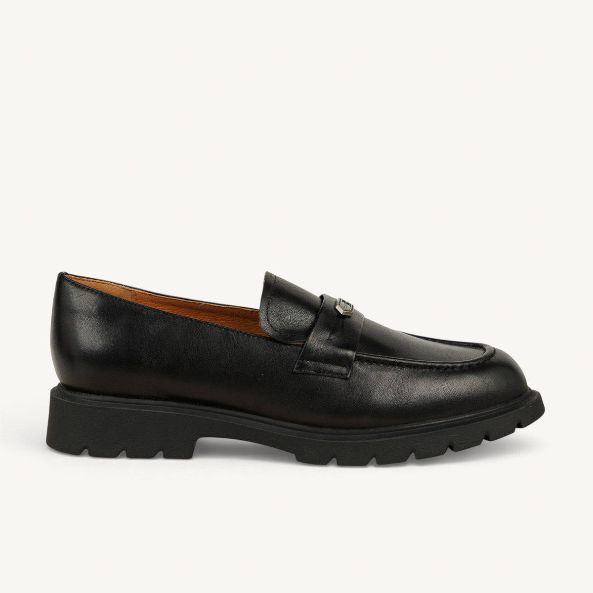 Mocassins Femme FUGITIVE PATINE Noir