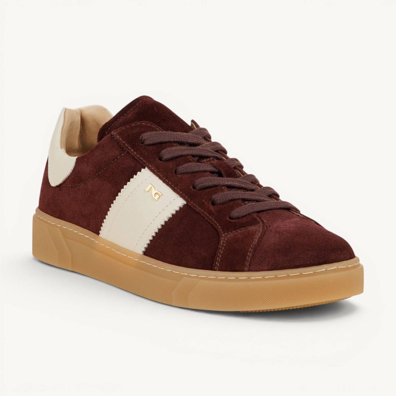 Baskets Femme NEROGIARDINI I617420 - NEROGAN Bordeaux