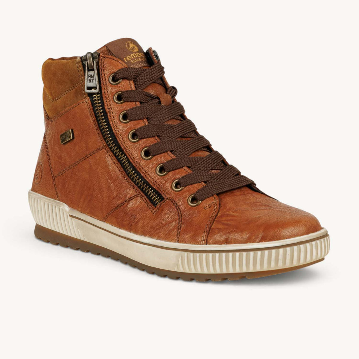 Baskets Femme REMONTE D0772 - REMIR Marron