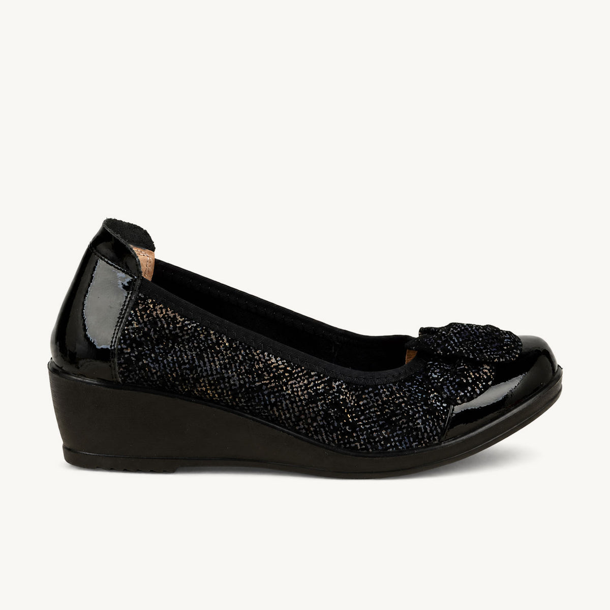 Ballerines et babies Femme INFINI SURI Noir