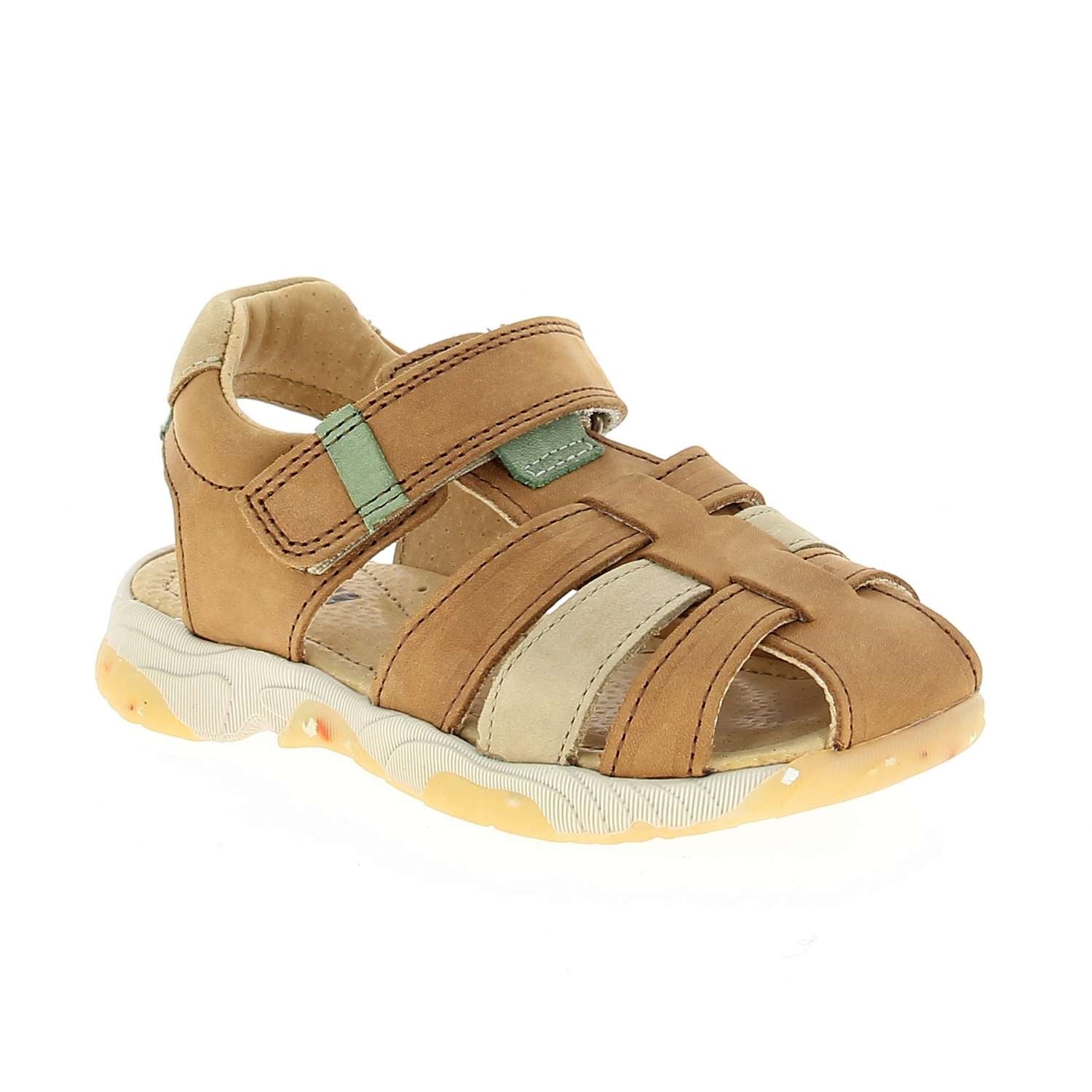 Sandales Enfant BOPY ELIK Camel