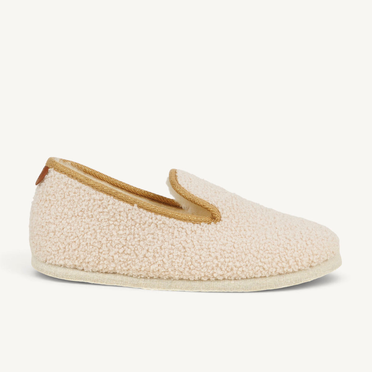 Chaussons Femme CHAUSSE MOUTON SHERPA Beige