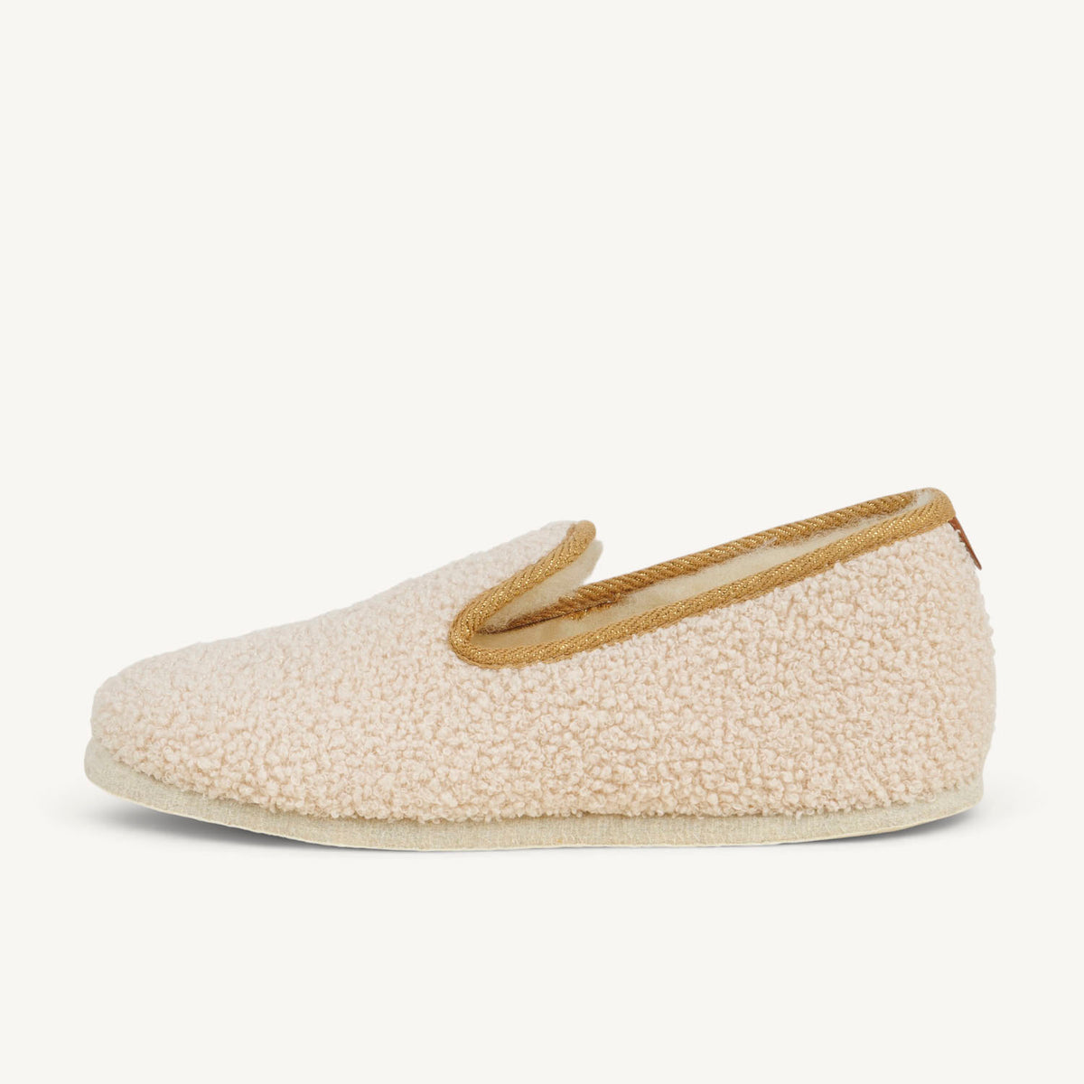 Chaussons Femme CHAUSSE MOUTON SHERPA Beige