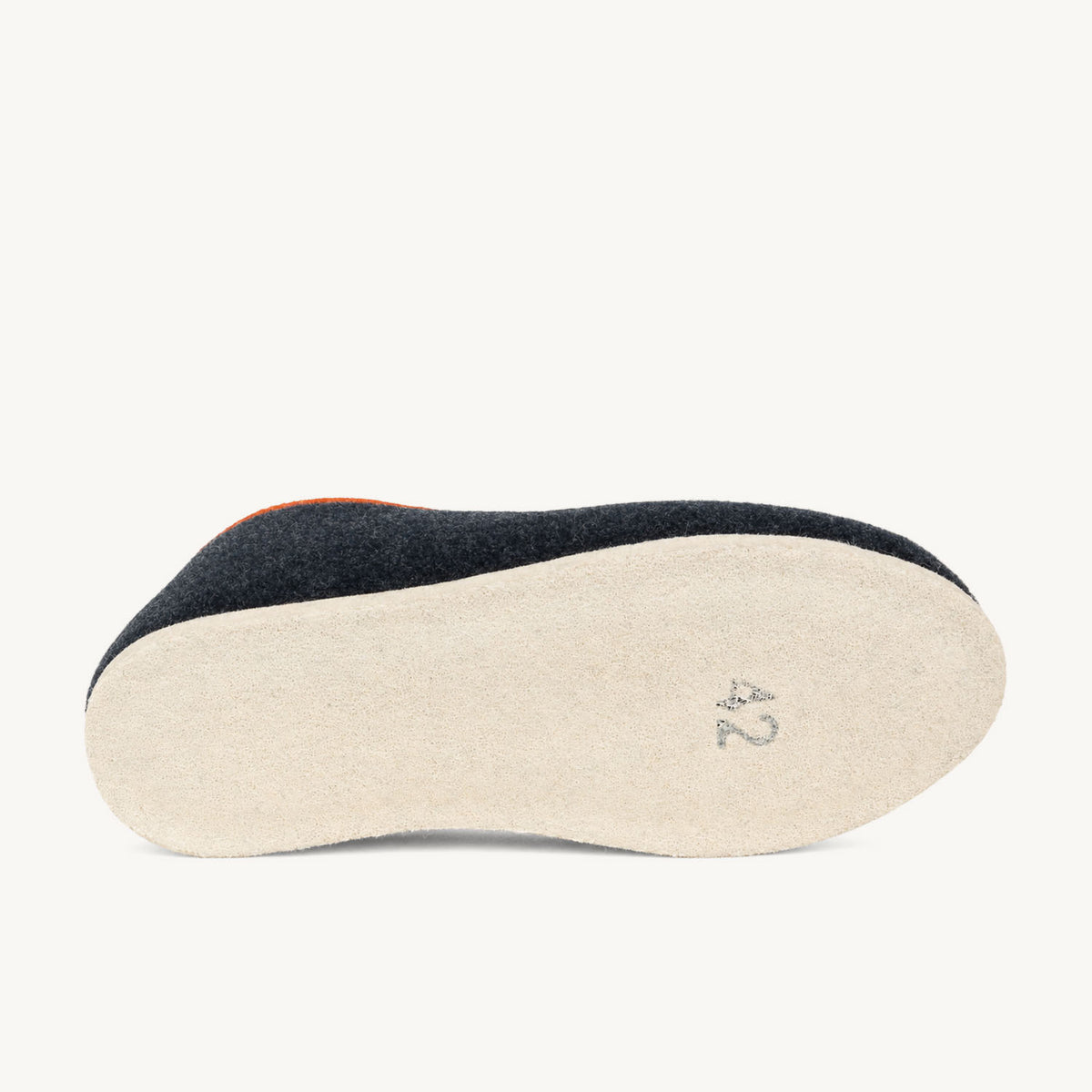 Chaussons Homme CHAUSSE MOUTON TWEED Bleu