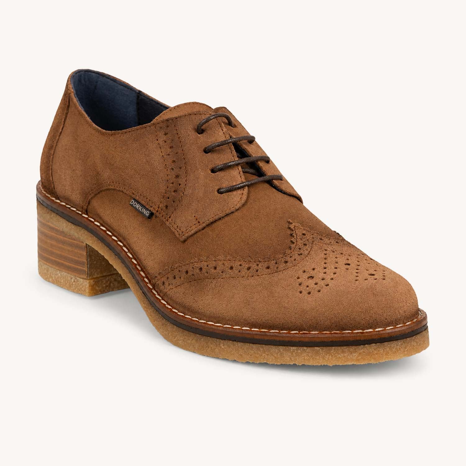 Derbies Femme DORKING DOPAZIO D9745 Beige