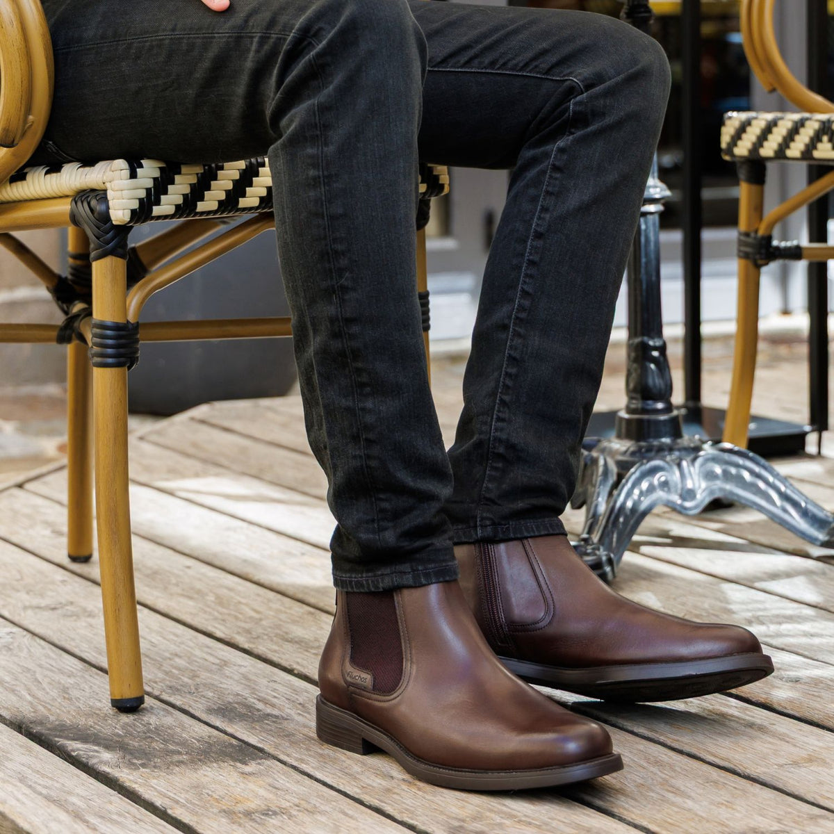 Boots et bottines F2499 - FLADRIEN FLUCHOS Homme Marron