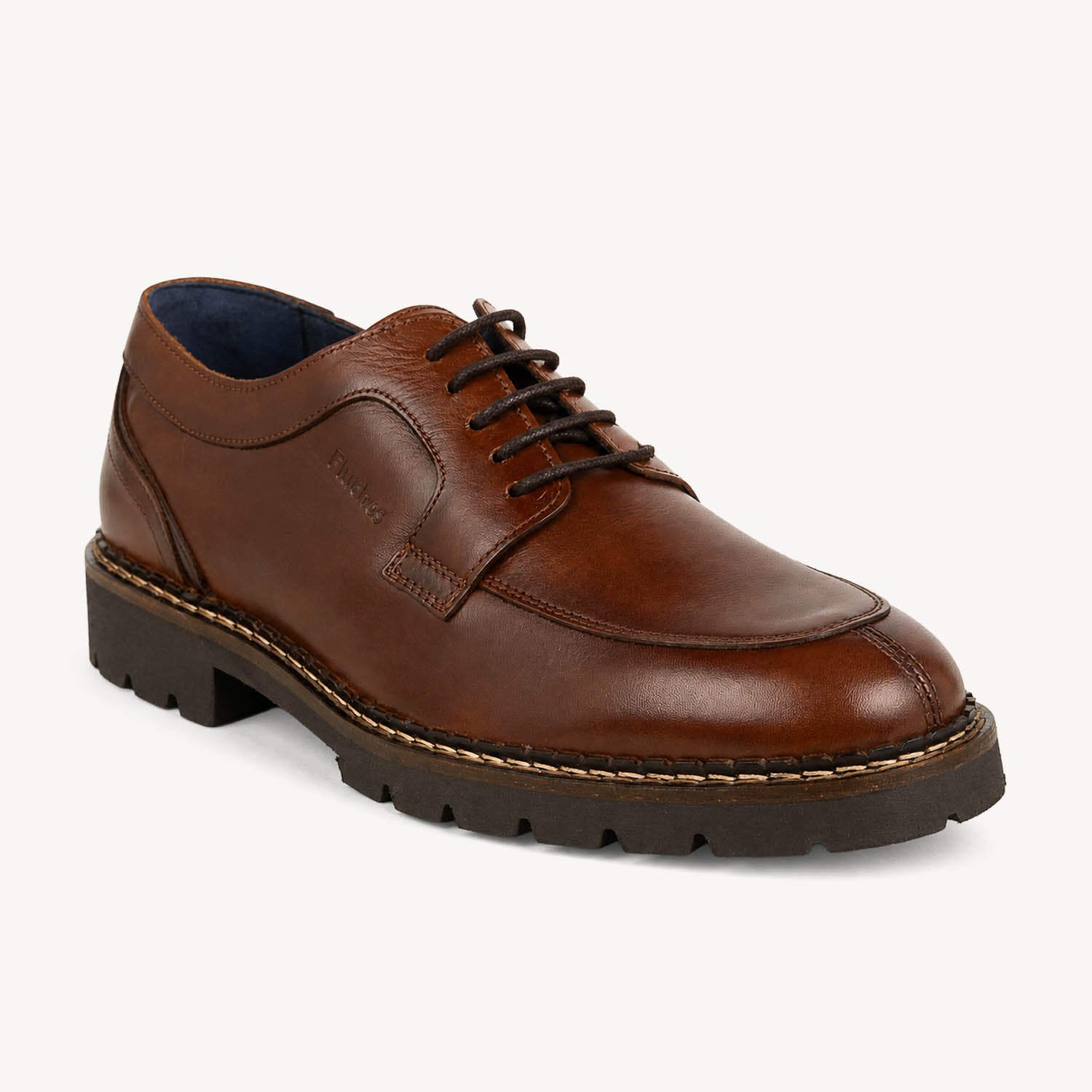Derbies et Richelieus Homme FLUCHOS F2540 - SMITHFLUC Marron