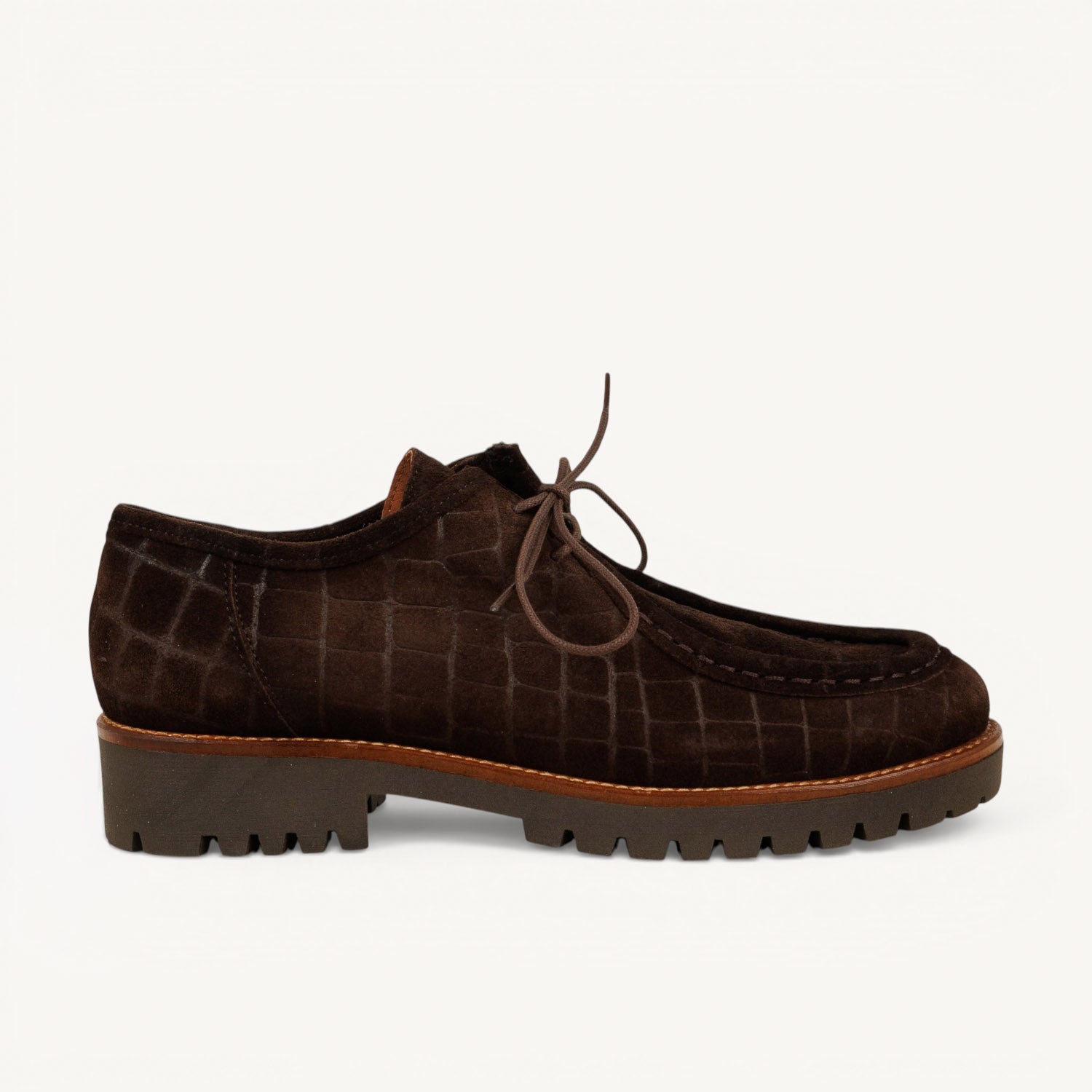 Derbies Femme ROCK AND ROSE ATTY Marron