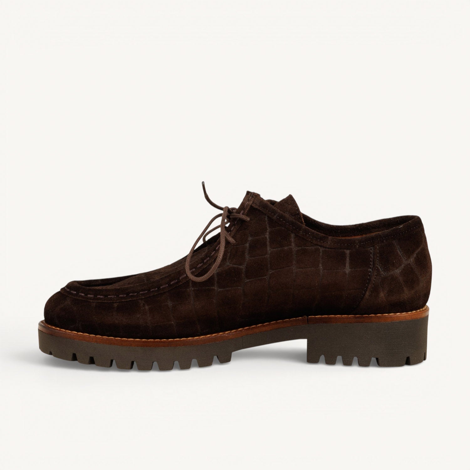Derbies Femme ROCK AND ROSE ATTY Marron