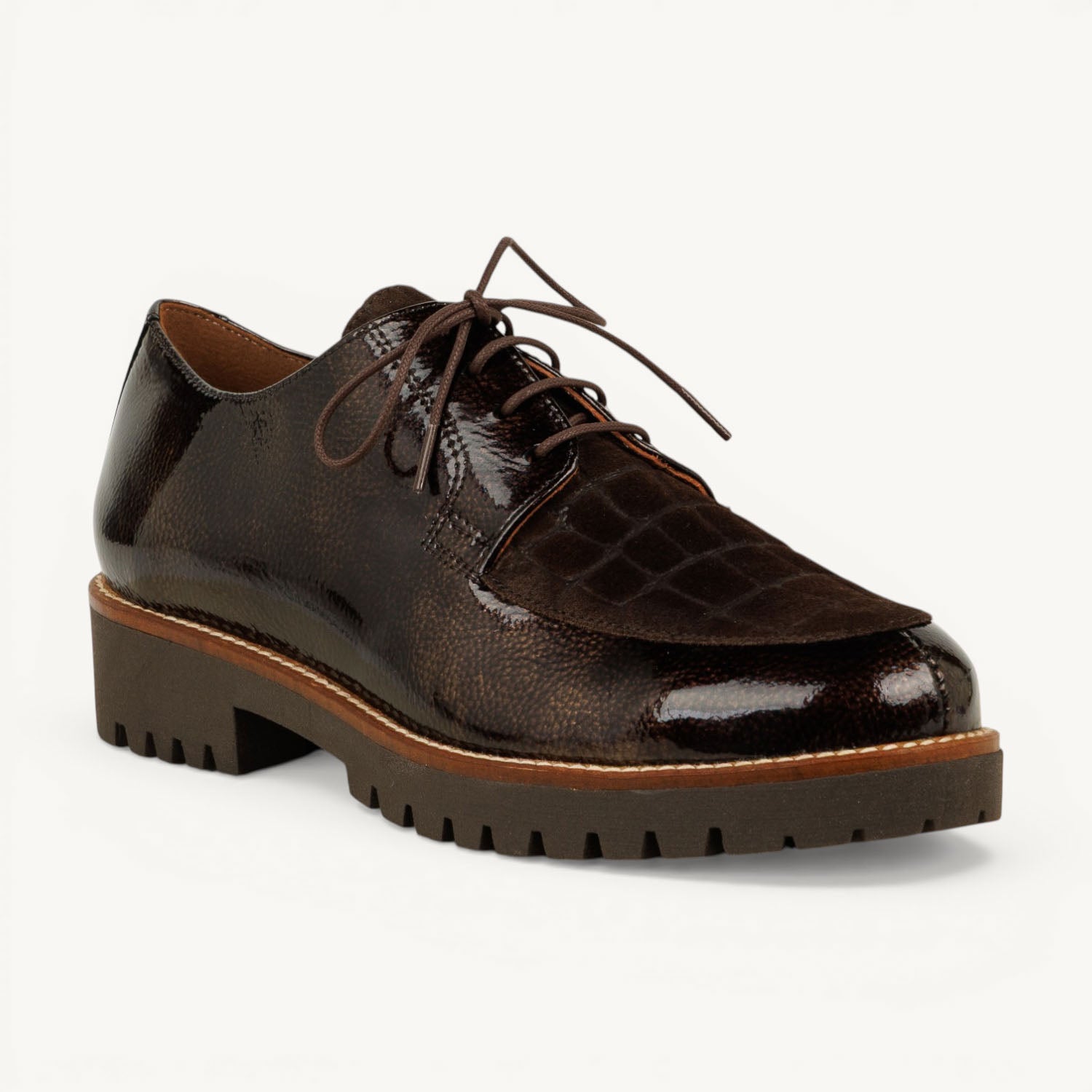 Derbies Femme ROCK AND ROSE ARIBA Marron