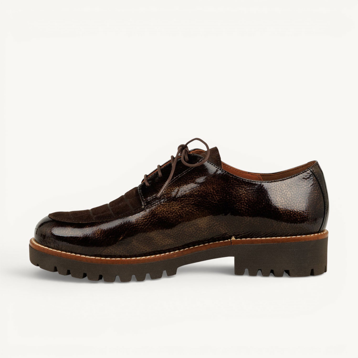 Derbies Femme ROCK AND ROSE ARIBA Marron