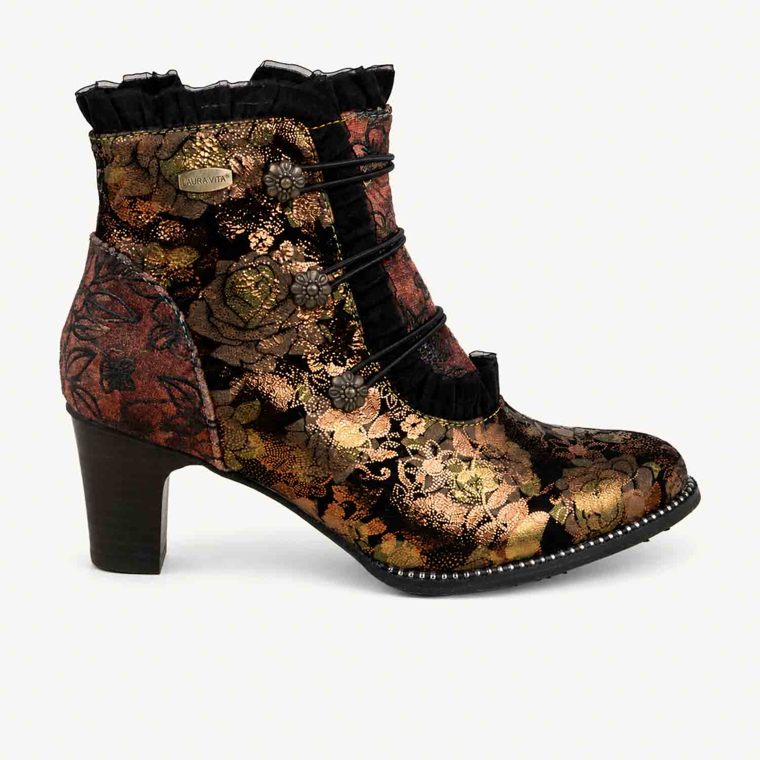 Boots et bottines Femme LAURA VITA ELODIE Or/Bronze