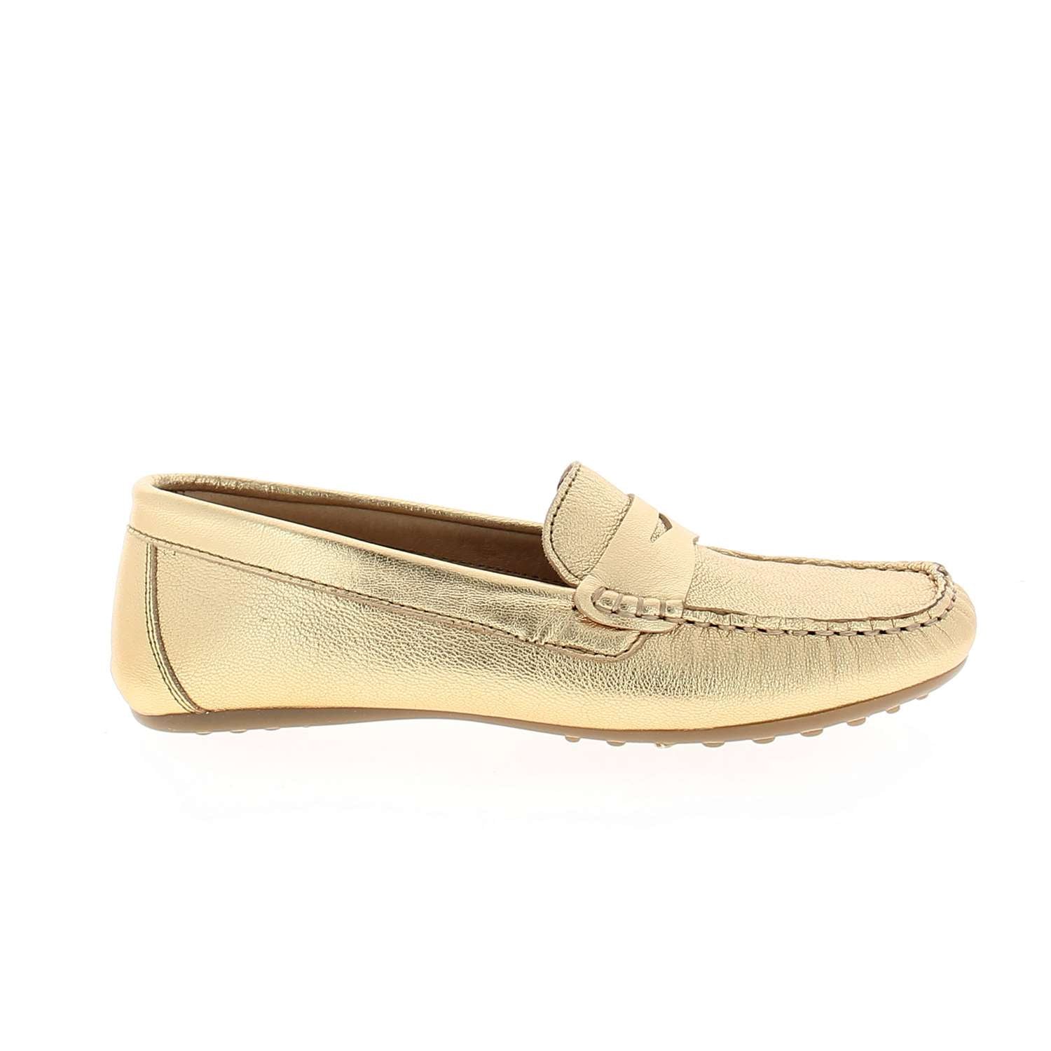 Mocassins Femme XAPI BENINO Or/Bronze