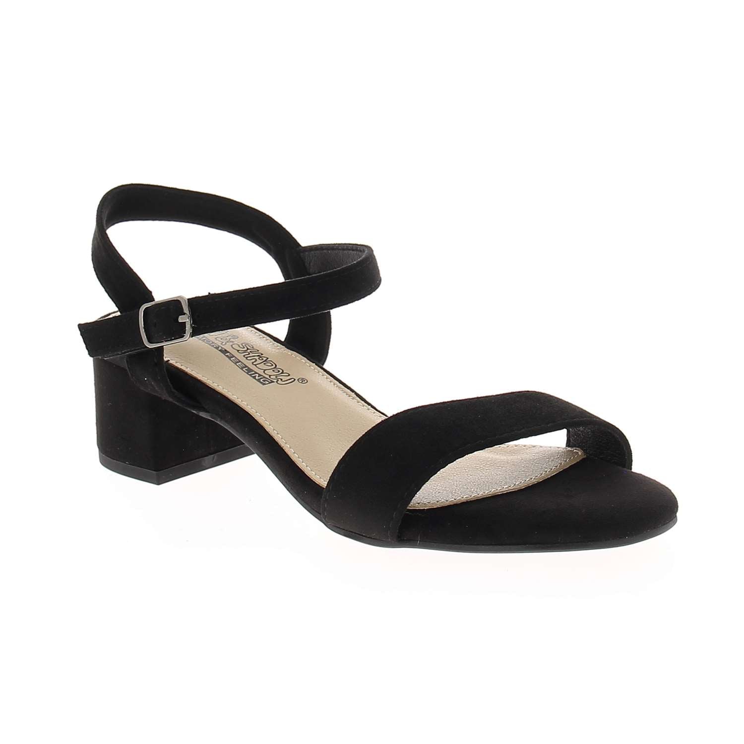 Sandales Femme SHOE WORLD TELY Noir