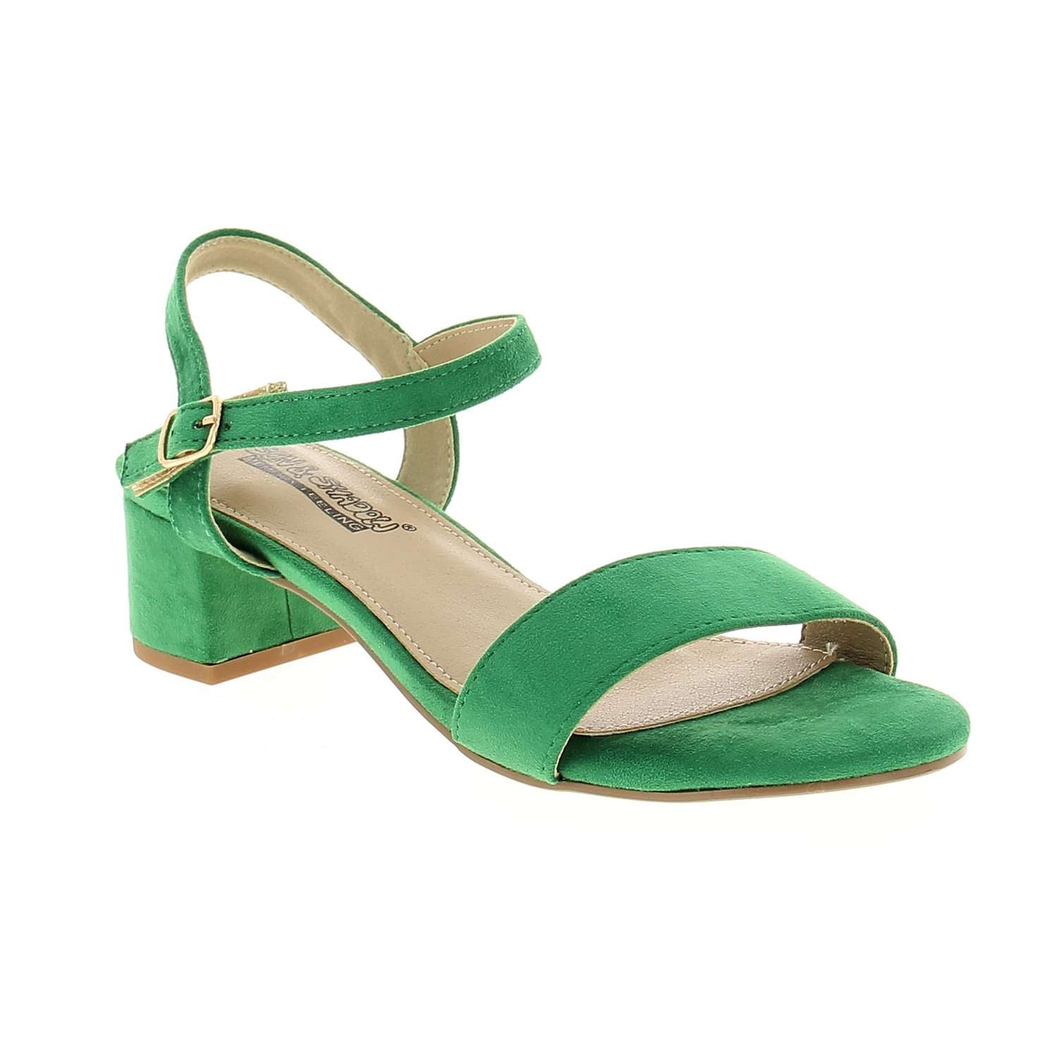 Sandales Femme SHOE WORLD TELY Vert