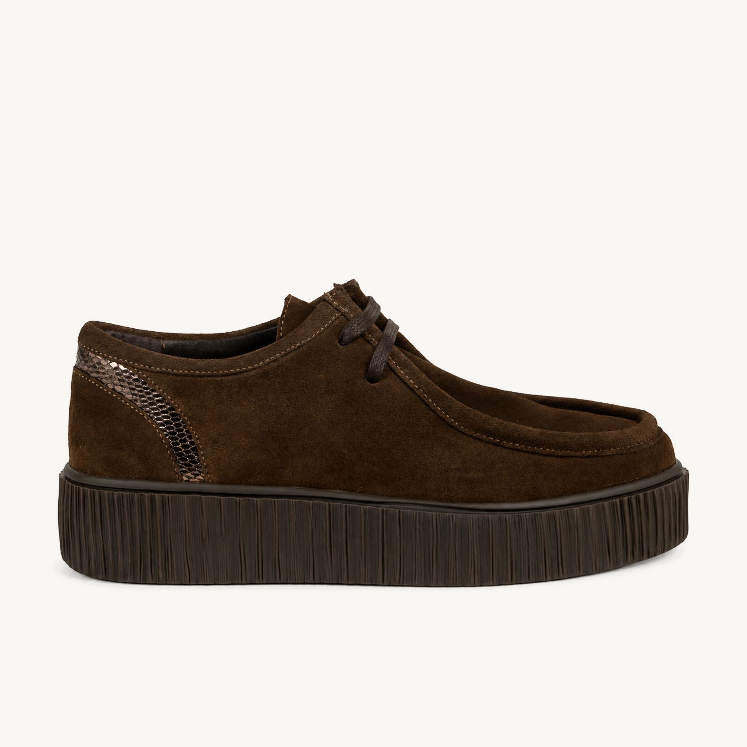 Derbies Femme ENZO VERSINI WEBAI Marron