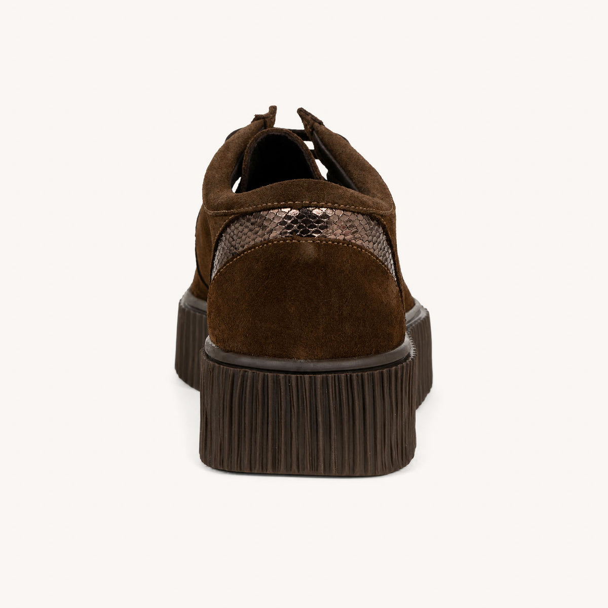 Derbies Femme ENZO VERSINI WEBAI Marron