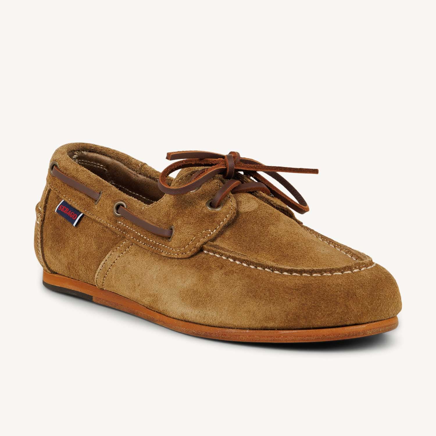 Chaussures bateau Femme SEBAGO OWEN Beige