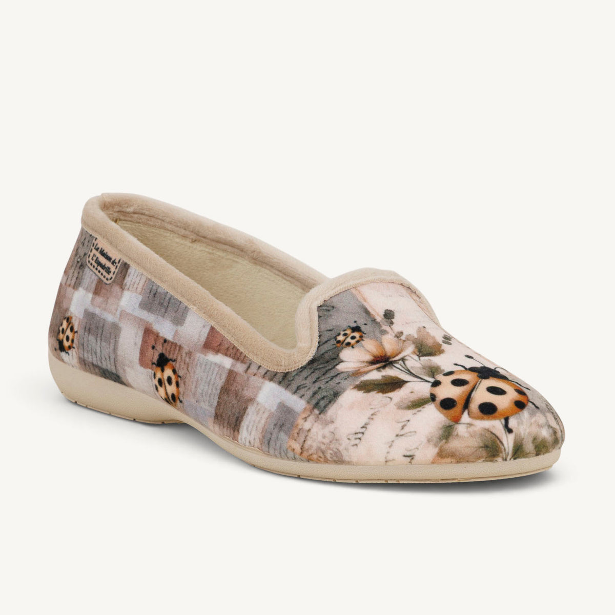 Chaussons Femme LA MAISON DE L'ESPADRILLE LACOCCI Beige