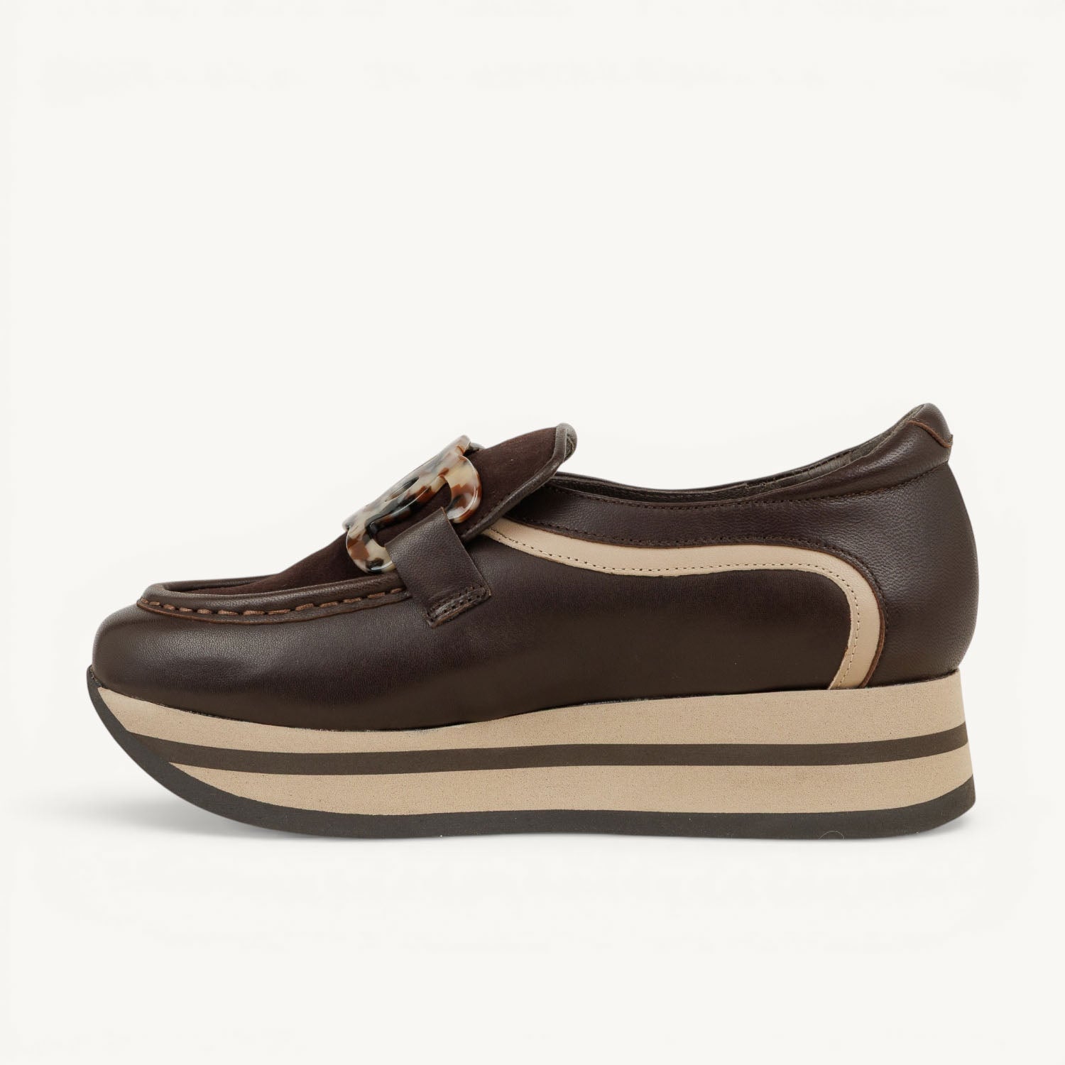 Mocassins Femme SOFTWAVES SOFTZAZI 778110 Marron