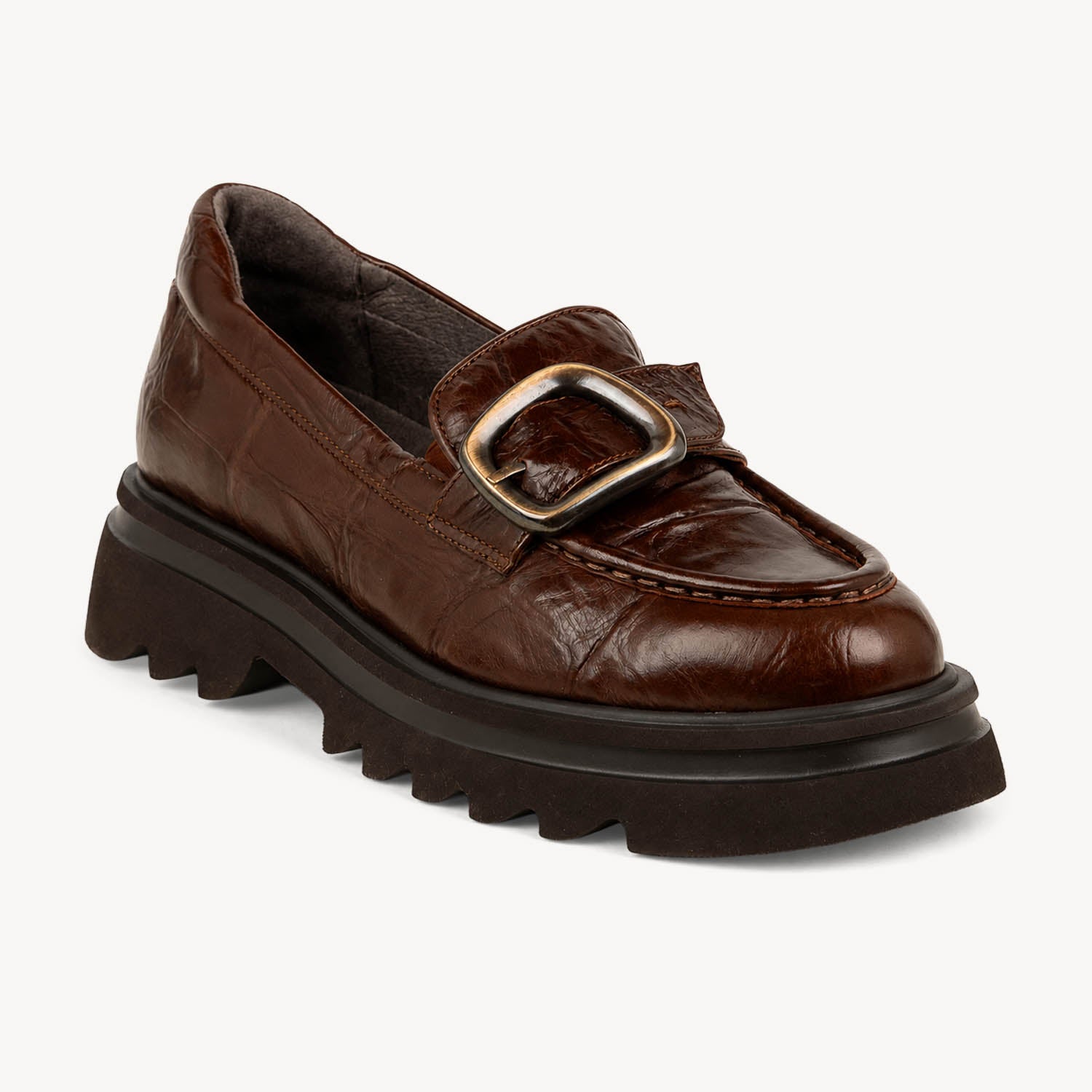 Mocassins Femme SOFTWAVES SOFTBOU 92017 Marron