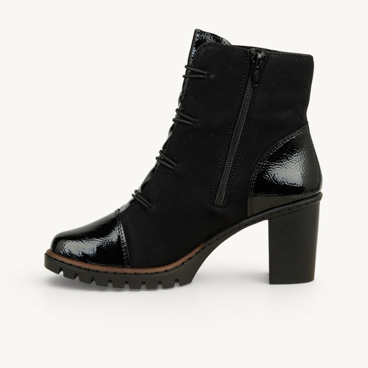 Boots et bottines Femme RIEKER Y2576 - RIOLATA Noir