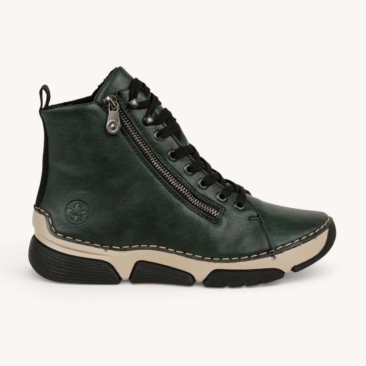 Boots et bottines Femme RIEKER 45920 - RIGOLA Vert