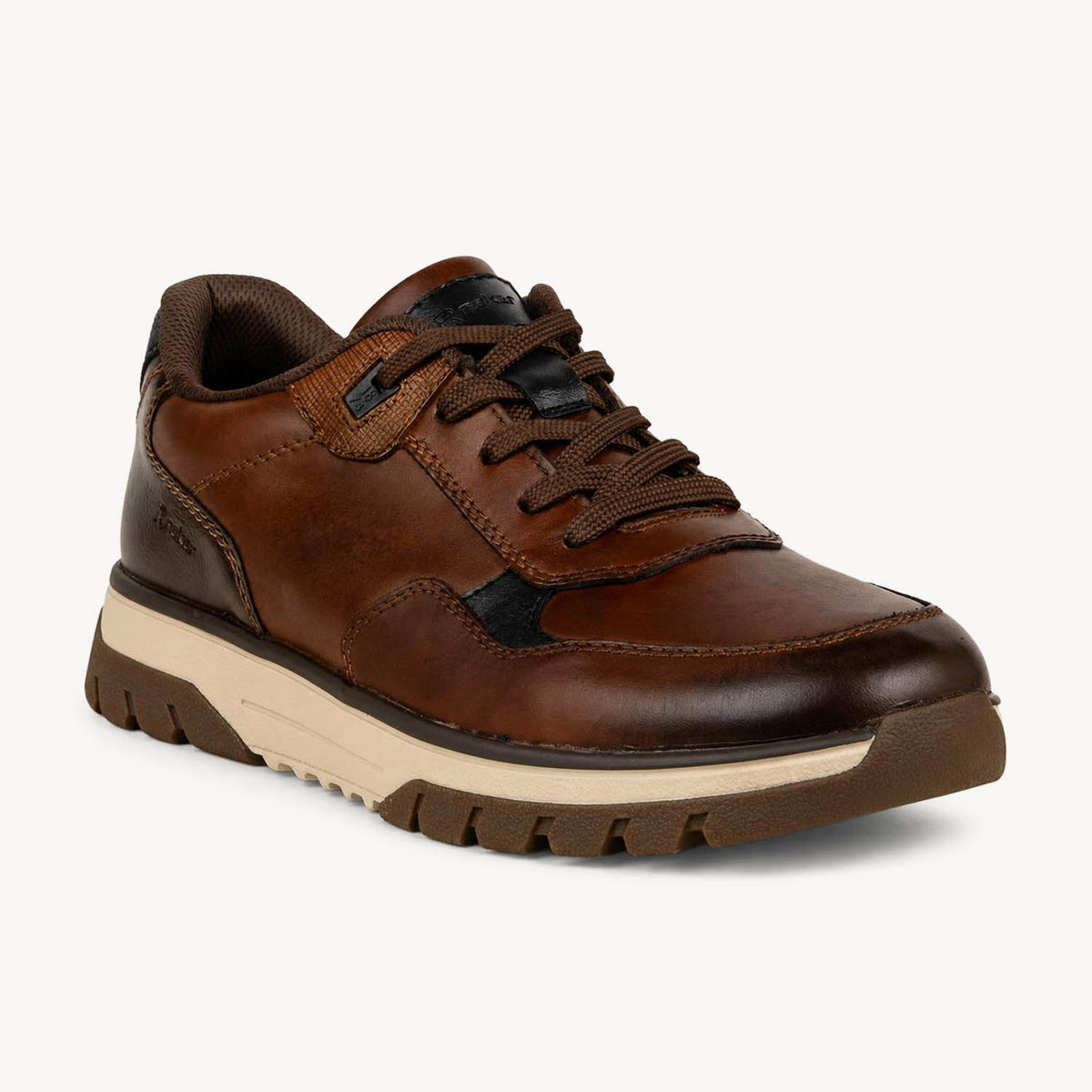 Baskets Homme RIEKER B9301 - RIVINOL Marron