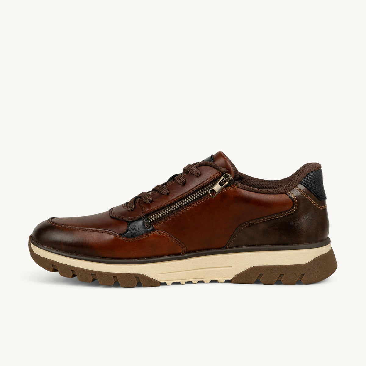 Baskets Homme RIEKER B9301 - RIVINOL Marron