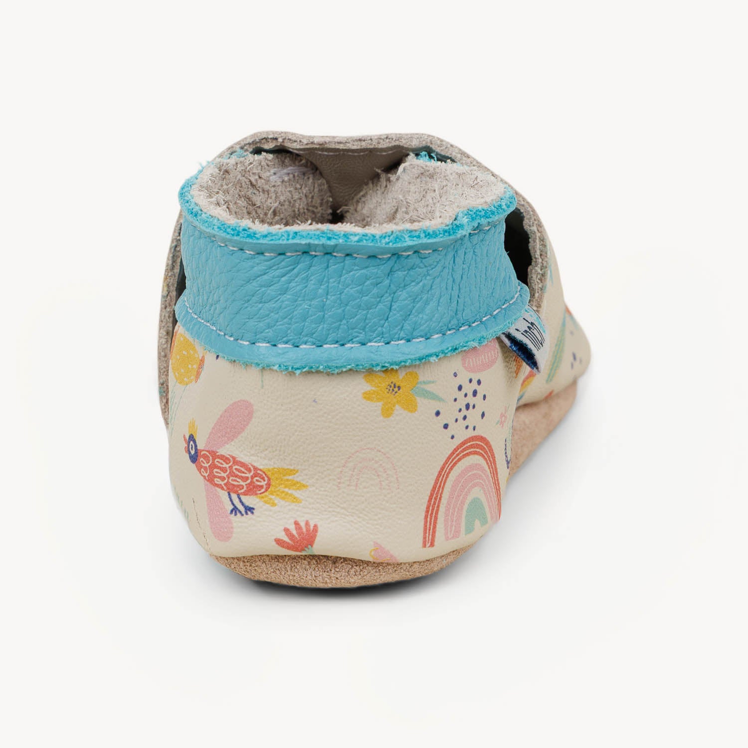 Chaussons Enfant INCH BLUE RAINBOW BIRDS Beige