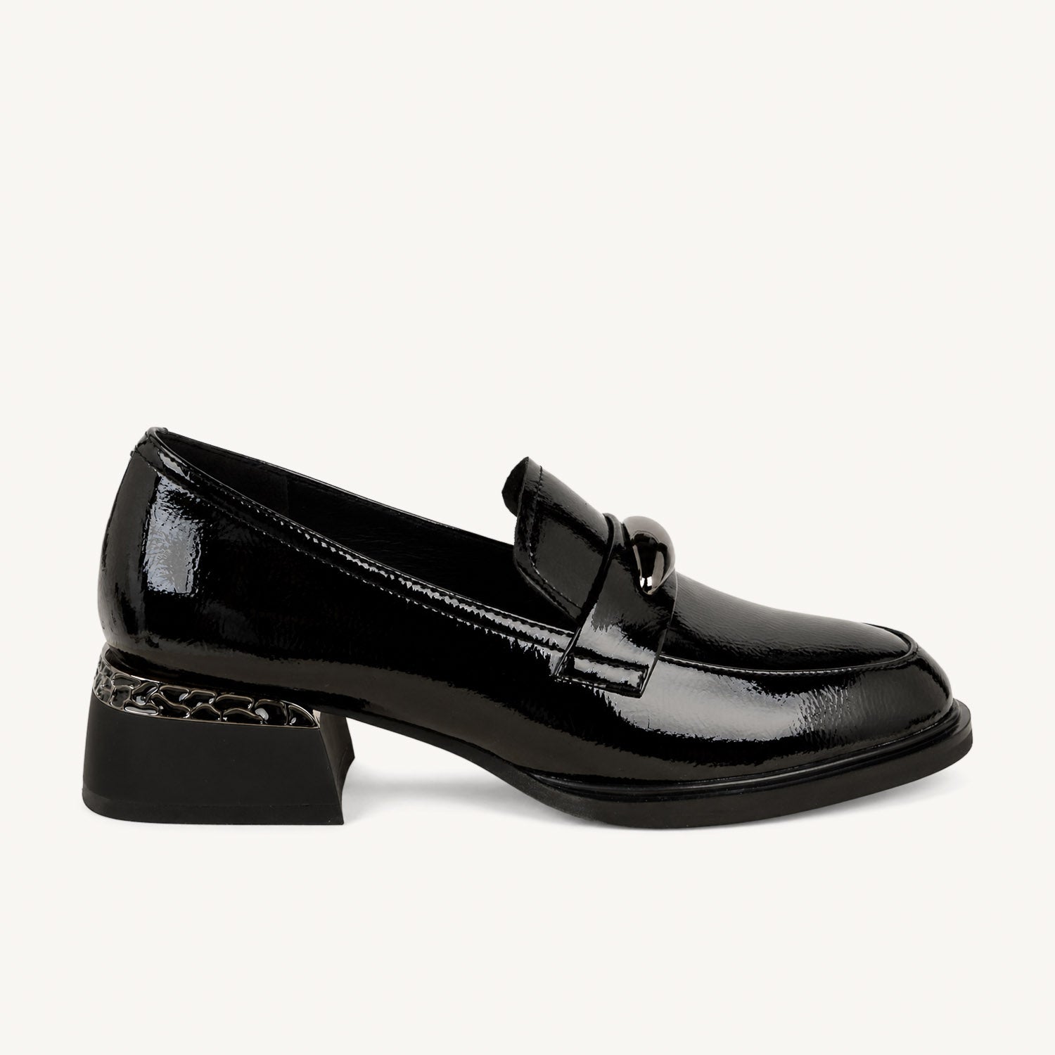 Mocassins Femme METAMORFOSE BADASSE Noir
