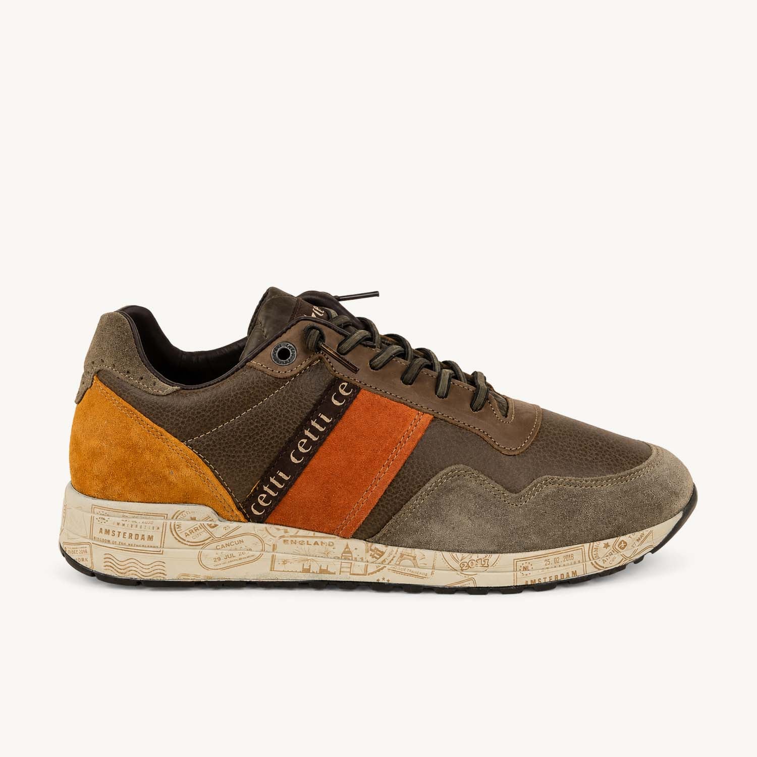 Baskets Homme CETTI C1379EXP Marron