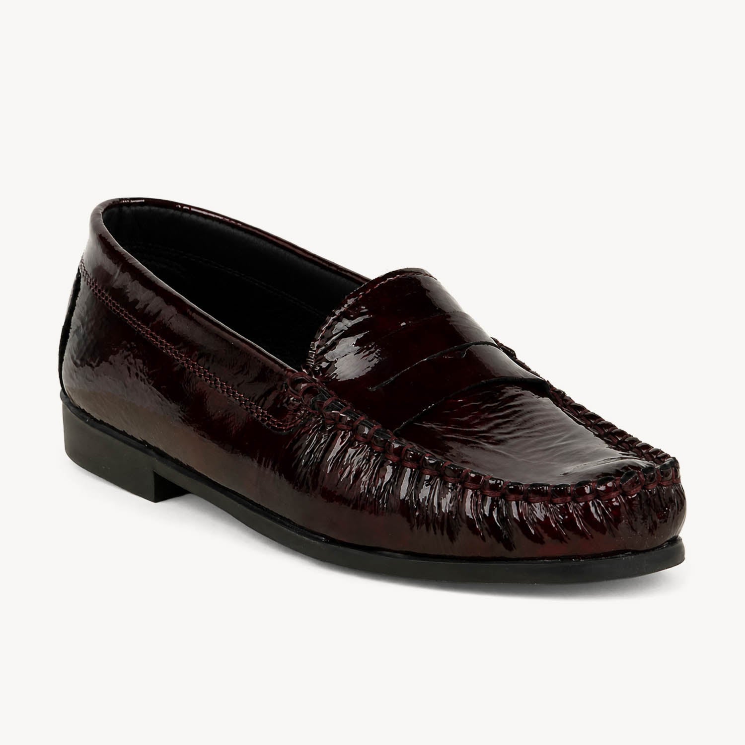 Mocassins Femme GEOLLAMY MOZARD Bordeaux