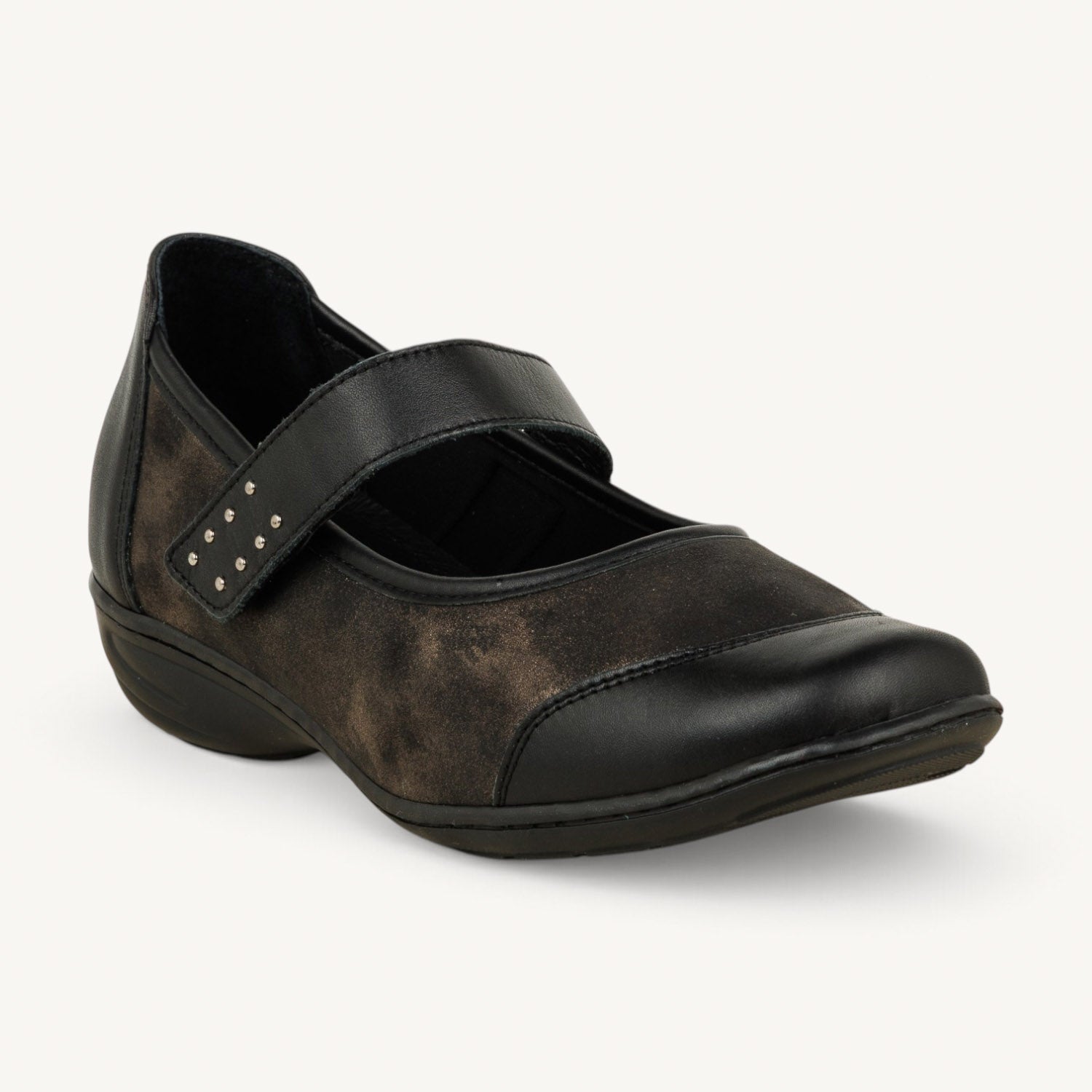 Ballerines et babies Femme GEOLLAMY INTERIBE Noir